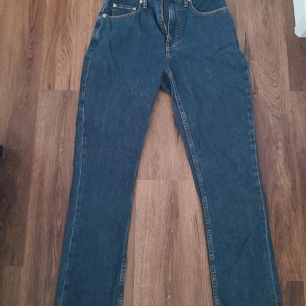 Everlane Dark Blue Straight Leg Women's Jeans
